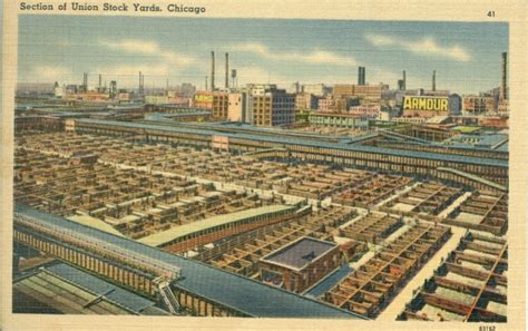 Stock Yards – Chicago History In Postcards