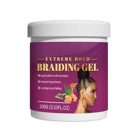 EXTREME HOLD BRAIDING GEL,Hair Braid Gel Maintains A Stunning Smell No ...