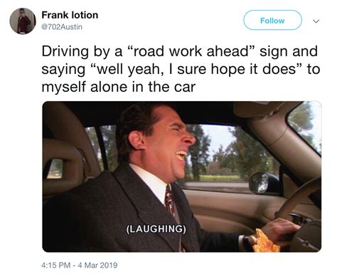 Michael Scott | Road Work Ahead | Know Your Meme