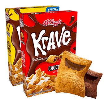Kellogg's Chocolatey Krave Cereal IGA Online Grocery ...