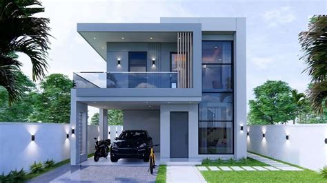 Simple Tiny Two-Storey House Design - Dream Tiny Living