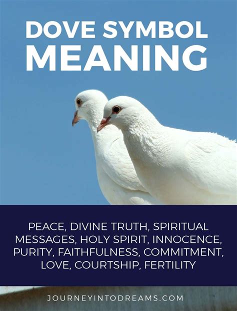 What does it mean to dream about doves? Learn about the spiritual symbolism of doves for peace ...