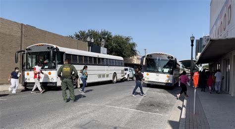 DHS continues releasing busloads of migrants at overcrowded shelter ...