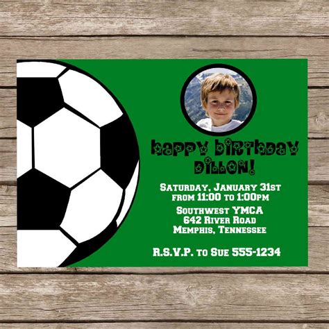 Soccer Invitations Templates Free