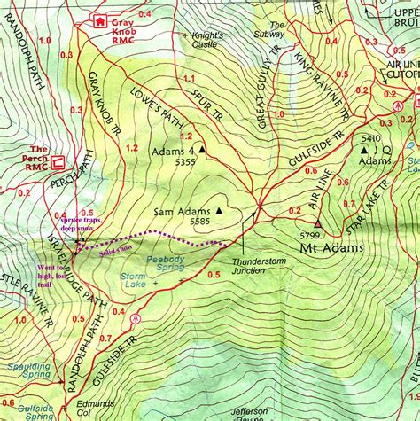 White Mountain: White Mountain Trail Map