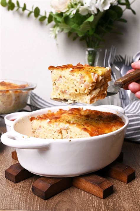 Macaroni Schotel (Indo-Dutch Macaroni Casserole) - Taste of Nusa