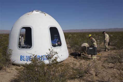 Blue Origin flies its Crew Capsule 2.0 for the first time | TechCrunch