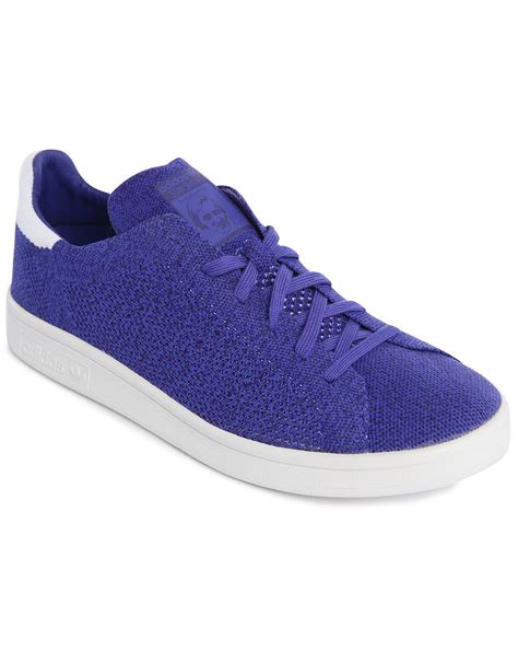 Adidas originals Stan Smith Primeknit Purple Sneakers in Purple for Men | Lyst