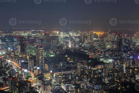 Colorful cityscape at night 2009464 Stock Photo at Vecteezy