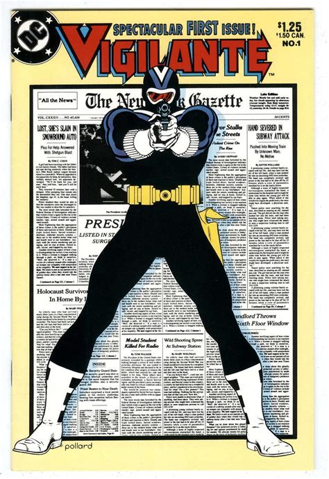 Vigilante #1 1983 DC Key 1st solo DCEU Peacemaker Origin story Adrian ...