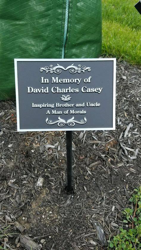 10 Best Memorial garden plaques images in 2020 | Memorial garden plaques, Memorial garden, Plaque