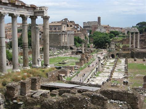 Roman Forum, The Debris Collection of Ancient Buildings in Rome ...