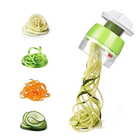 Carry360 Handheld Vegetable Spiralizer, Spiralizer Vegetable Slicer - Veggie Spiral Slicer ...