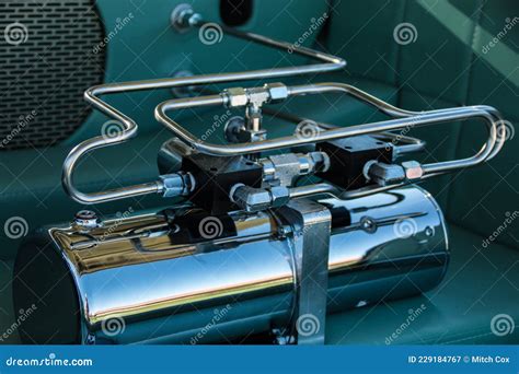 Lowrider Hydraulics 1 stock image. Image of tank, system - 229184767