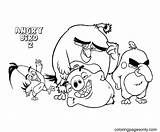 Angry Birds Slingshot Coloring Pages Coloring sketch template