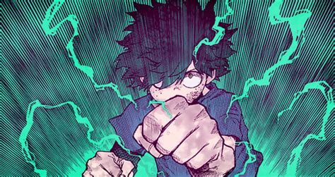 I colored a panel of Deku from the manga! It’s not as great as some of the others I’ve seen on ...