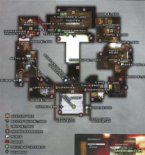 Map Zombie Fortnite Bo 2 - London Top Attractions Map