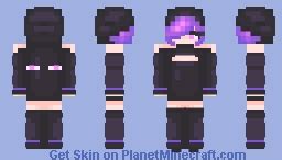 Ender Girlie Minecraft Skin