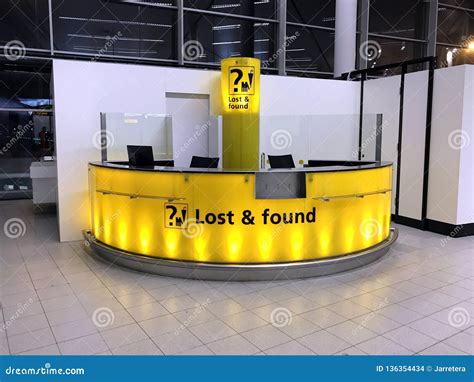 Lost And Found Sign At The Airport Stock Photography | CartoonDealer.com #82165088