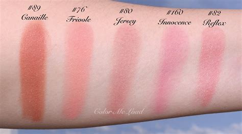 Chanel Joues Contraste #80 Jersey & #170 Rose Glacier, Review, Swatch ...