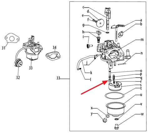 Craftsman Snowblower Carburetor Diagram - Wiring Diagram Pictures