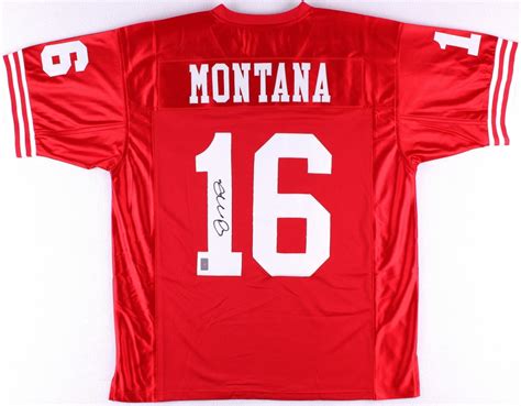 Joe Montana Signed 49ers Jersey (Montana Hologram) | Pristine Auction