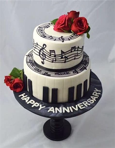 Music Note Birthday Cake, Music Note Cake, 80 Birthday Cake, Music Themed Cakes, Music Cakes ...