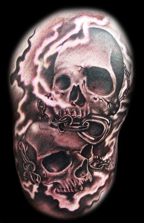 100’s of Skull Tattoo Design Ideas Picture Gallery - Tattoo Design Ideas