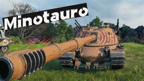 World of Tanks - Minotauro - Italian Beast Tank Destroyer - YouTube