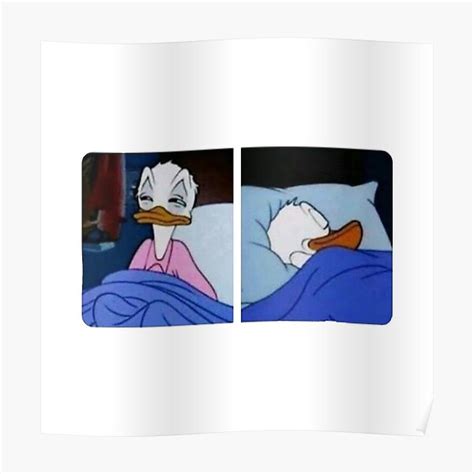 "Donald Duck meme" Poster for Sale by An4rchy | Redbubble