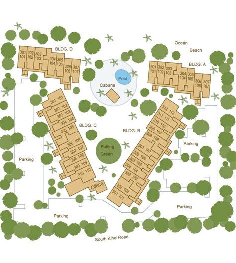 Mana Kai Maui Floor Plan - floorplans.click