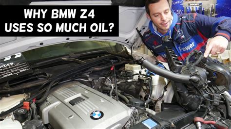 WHY BMW Z4 USES SO MUCH OIL BMW Z4 E85 E89. BURNING OIL - YouTube