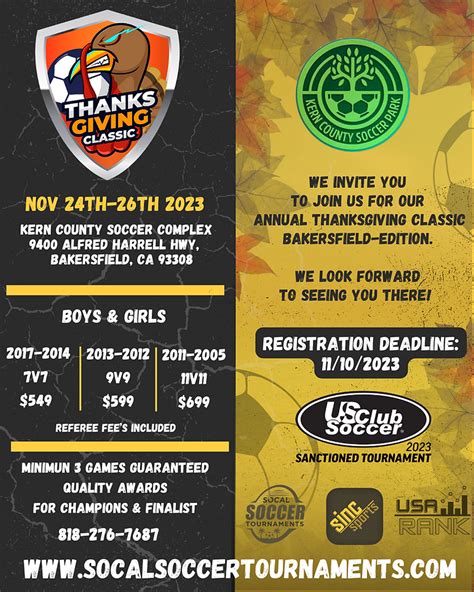 Thanksgiving Classic 2023 | SoCal Soccer