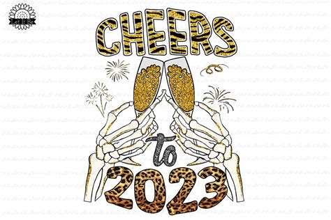 Cheers 2023 Sublimation Graphic by Let it be Design · Creative Fabrica