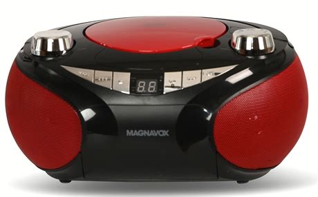 NM Auctions | Innovative Auction, Liquidation & Estate Sales - Magnavox CD/AM/FM Radio Boombox ...