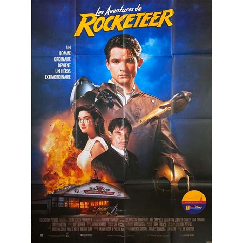 THE ROCKETEER French Movie Poster - 47x63 in. - 1991