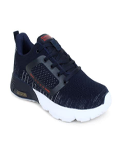 Buy Champs Men Navy Blue Mesh Running Non Marking Shoes - Sports Shoes ...