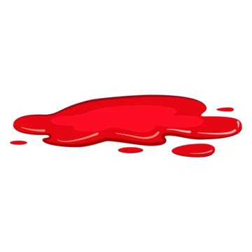 Puddle Splashes Clipart Transparent PNG Hd, Puddle Blood Liquid Splash ...