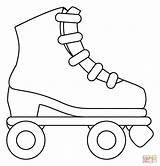Roller Skate Emoji Coloring Page Free Printable  sketch template