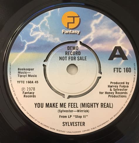 Sylvester – You Make Me Feel Mighty Real (1978, Vinyl) - Discogs