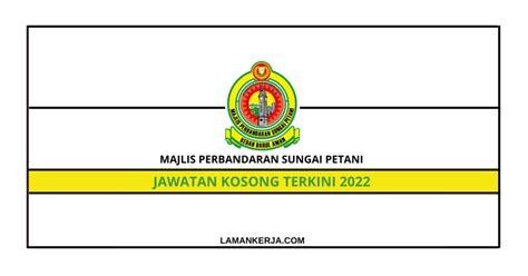 Jawatan Kosong Majlis Perbandaran Sungai Petani – Laman Kerja