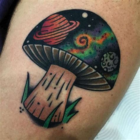 25 Mushroom Tattoo Designs and Ideas - InspiringMesh | Mushroom tattoos ...