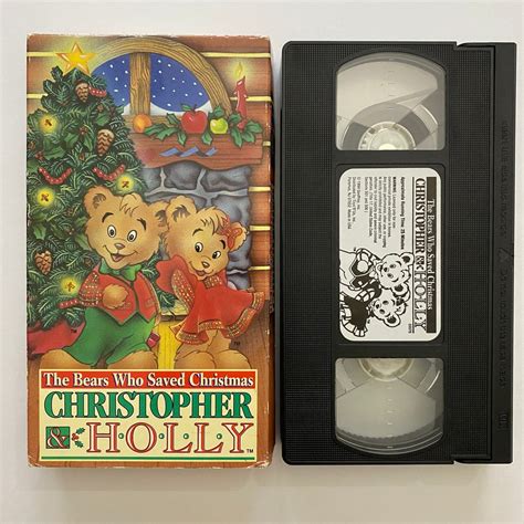 The Bears Who Saved Christmas VHS 1994 Toys R Us Movie Christopher and ...