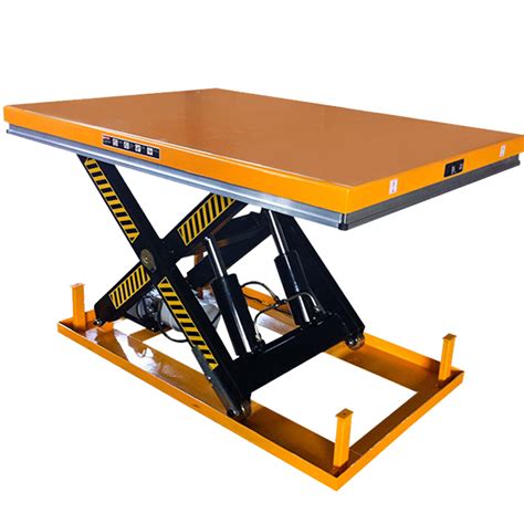 2 Tons Hydraulic Cylinder DC Plywood Scissor Lift For Cargo - Tuhe lift