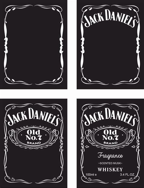 Free Jack Daniels Label Template