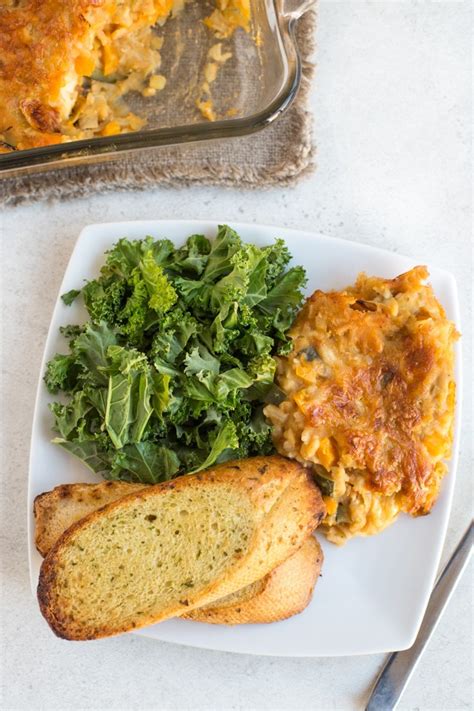 Enchilada Lentil Casserole - Easy Cheesy Vegetarian