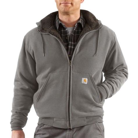 Carhartt Men's Brushed Fleece Sherpa Lined Sweatshirts 100072