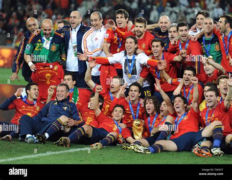 Spain world cup 2010 match hi-res stock photography and images - Alamy