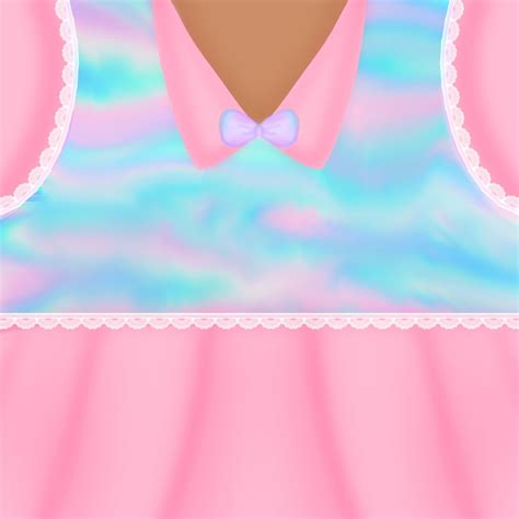 Free Roblox T-shirt hologram tie dye pastel laced pink dress 🌸☁️ | Lace pink dress, Roblox shirt ...