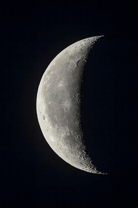 The 23-day-old Waning Crescent Moon Photograph by Alan Dyer - Fine Art ...